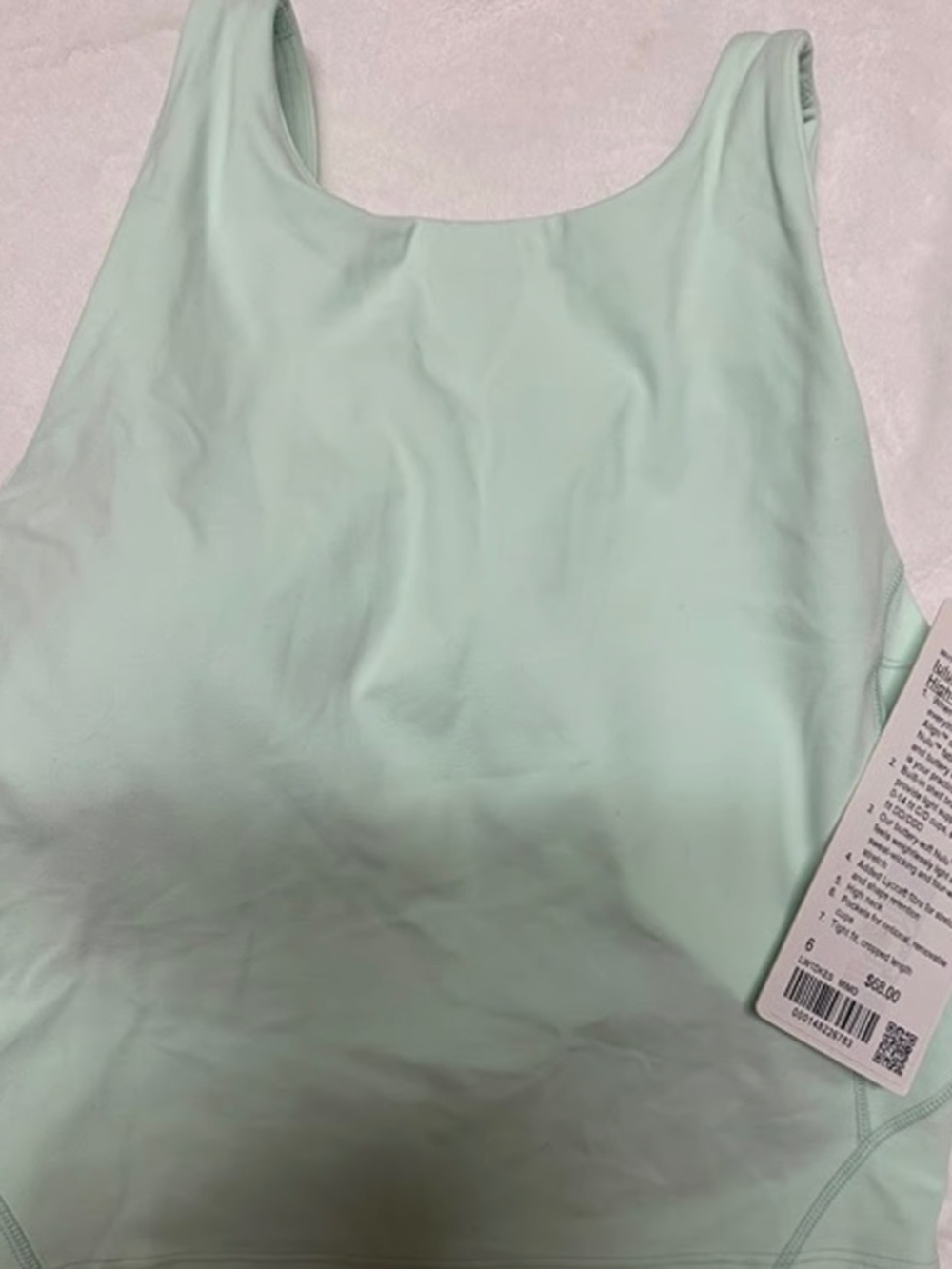 lululemon mint tank